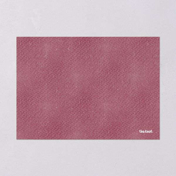 Lunar New Year Hues Holiday Cards Gold Garnet Signature