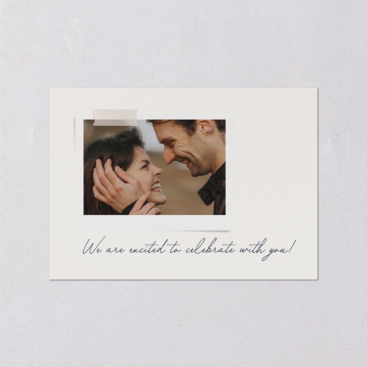 Handwritten Love Note Wedding Response Cards Ivory Signature Standard