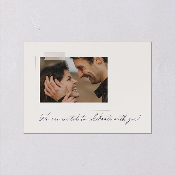 Handwritten Love Note Wedding Response Cards Ivory Signature Standard
