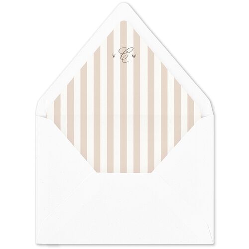 Elegant Eclectic Euro Envelope Liners Walnut Luxe