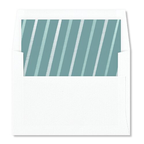 New Year More Cheer Envelope Liners Pastel Blue Standard