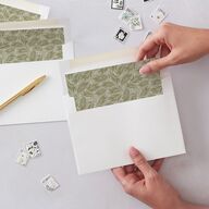Rejoice Envelope Liners Dark Night Standard