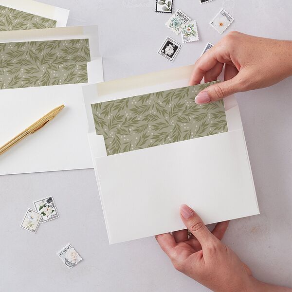 Rejoice Envelope Liners Dark Night Standard