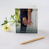 Hacienda Elegante Thank You Cards Gold Cinnamon