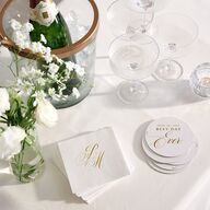 Opulent Garden Cocktail Napkins Scottish Green Napkin Uncoined