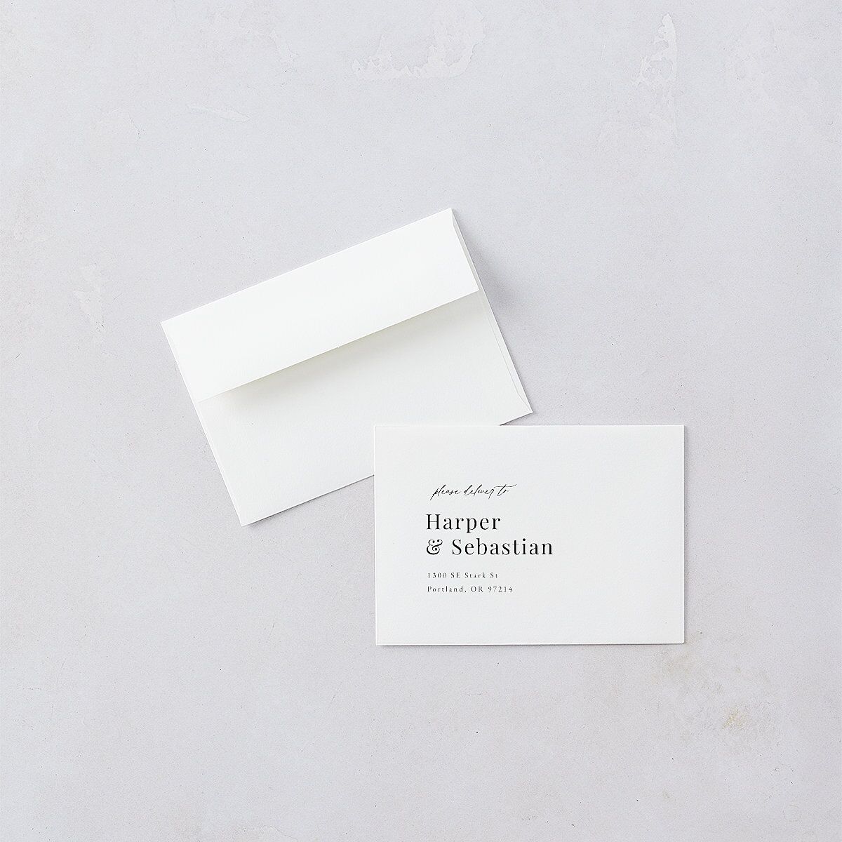 Snowy Mountainside Wedding Response Cards Thyme Signature Standard