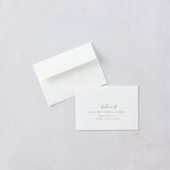 Botanical Lemon Wedding Response Cards Buttercup Signature Standard