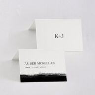 Painted Minimal Place Cards Midnight Signature