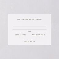 Just Love Wedding Response Cards Gold Sand Signature Standard