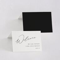 Simply Devoted Place Cards Pure White Signature