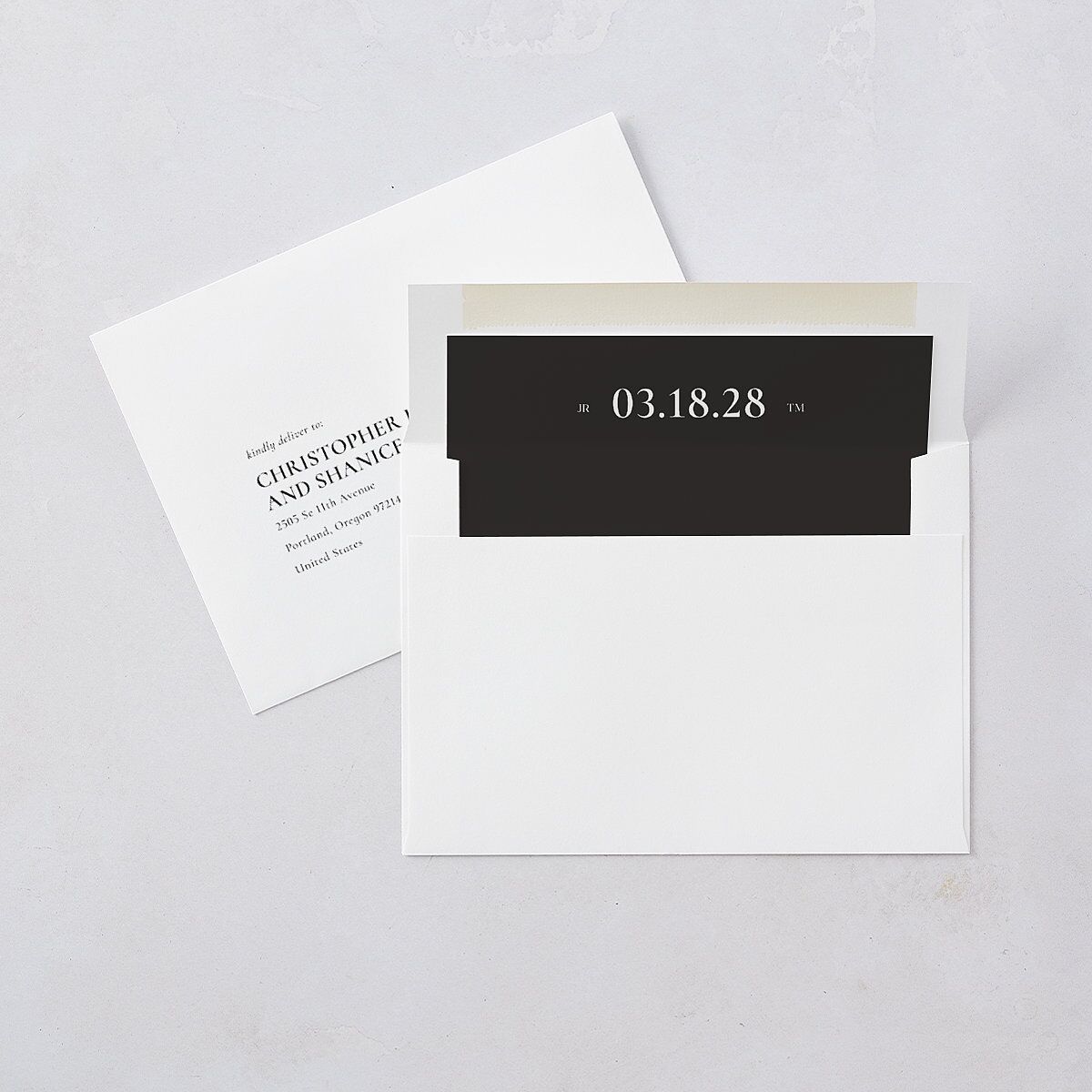 Magazine Cover Save the Date Cards — view 7