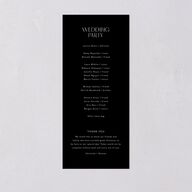 Shimmering Frame Wedding Programs Gold Licorice Signature