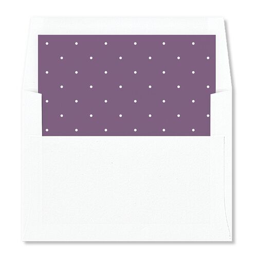 Vintage Bow Envelope Liners Orchid Standard