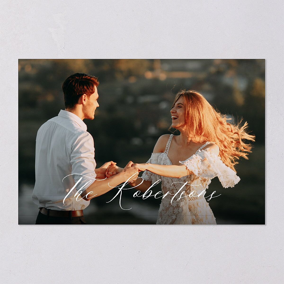 Beloved Floral Thank You Postcards — view 3