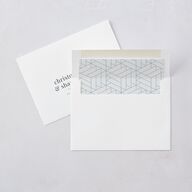 Floral Frame Foil Wedding Invitations Gold Regency Blue Signature Blank No Standard