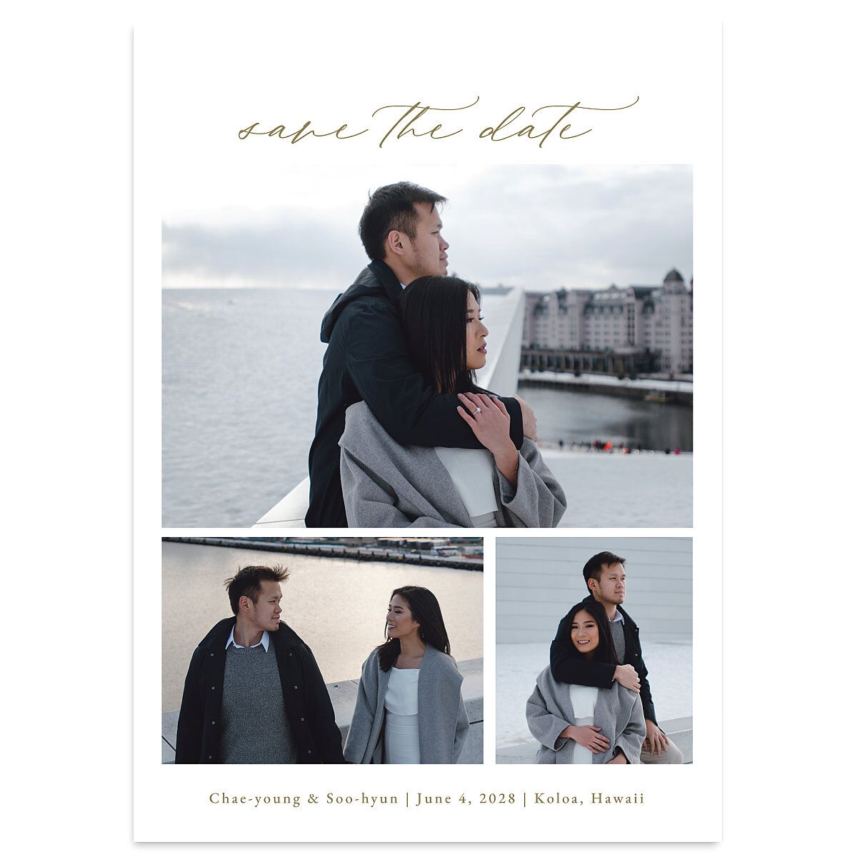 Bom Bloom Save the Date Cards