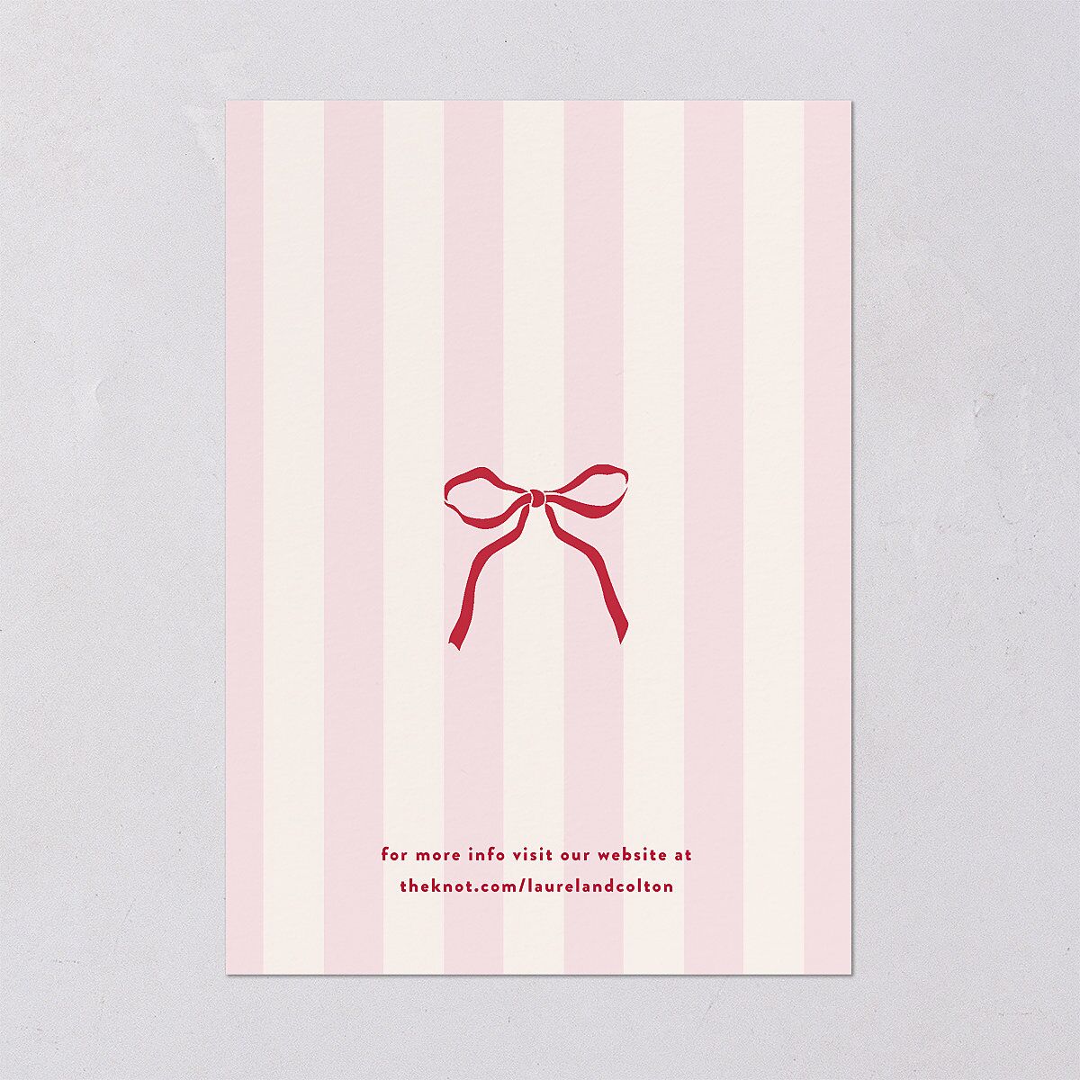 Retro Wedding Cake Wedding Invitations Crimson Signature Blank No Standard
