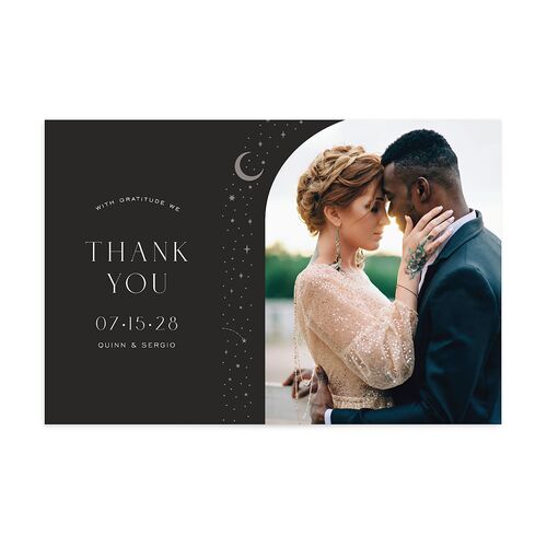 Celestial Arch Thank You Postcards Licorice