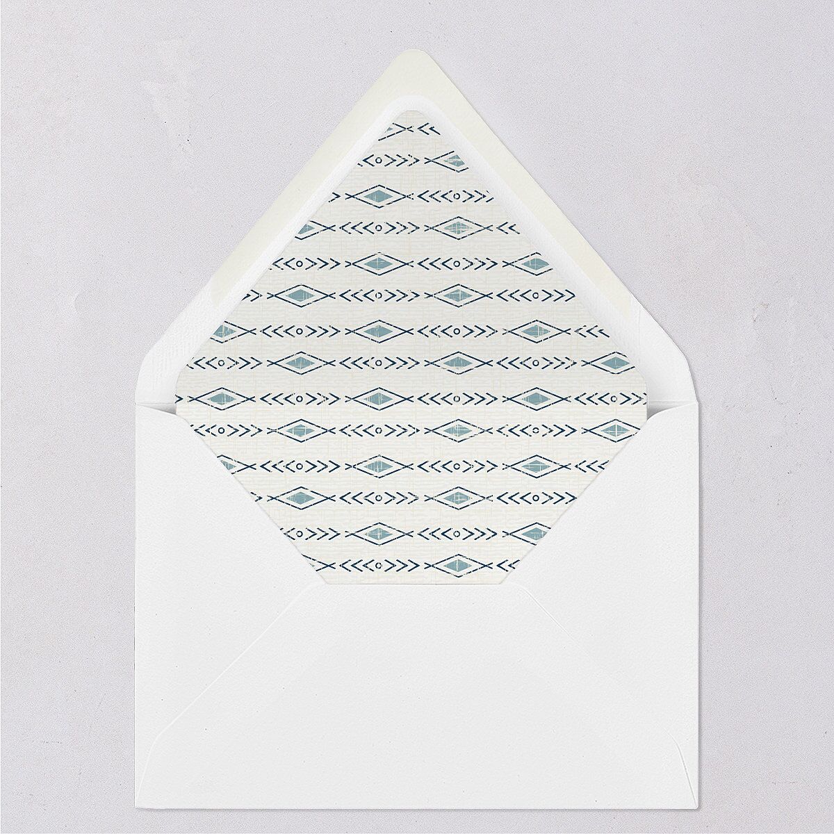 Vintage Mountain Euro Envelope Liners Dusty Blue Luxe