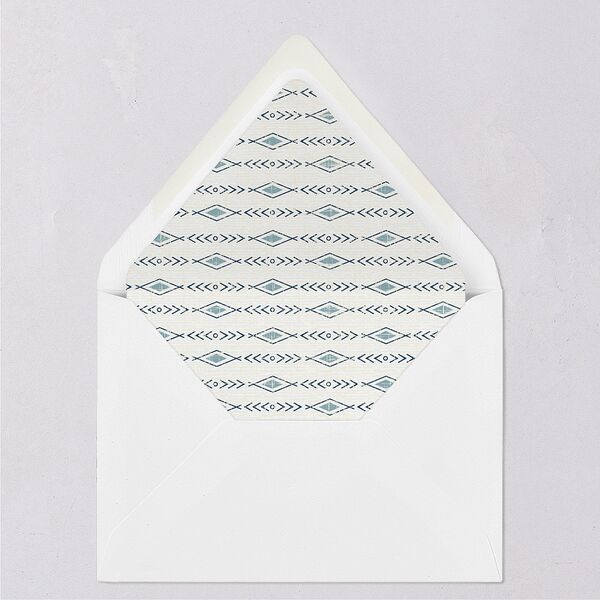 Vintage Mountain Euro Envelope Liners Dusty Blue Luxe