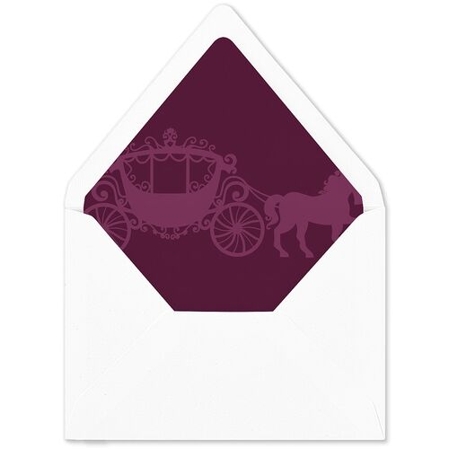 Be Our Guest Euro Envelope Liners Bordeaux Luxe