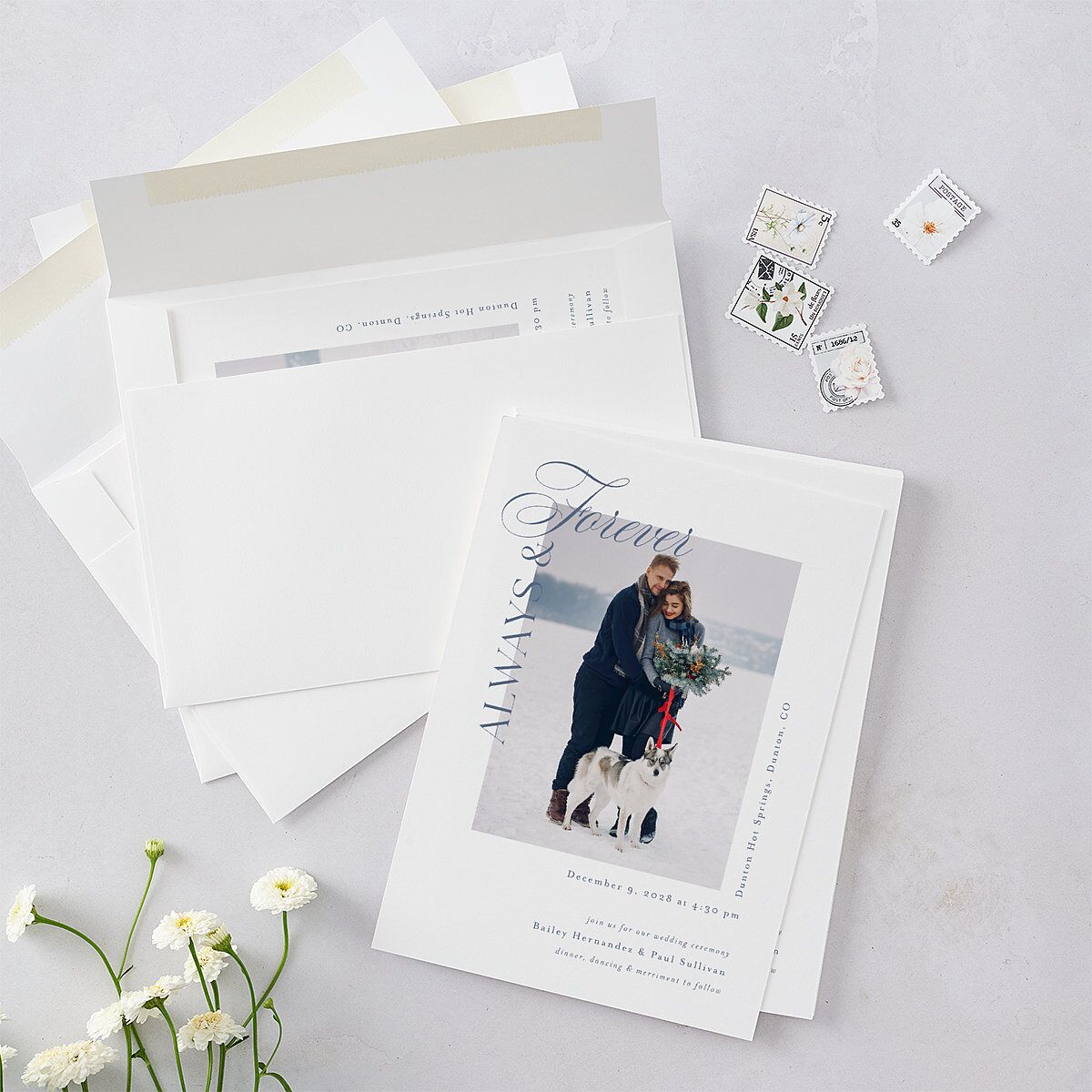 Eternal Love Wedding Invitations — view 4