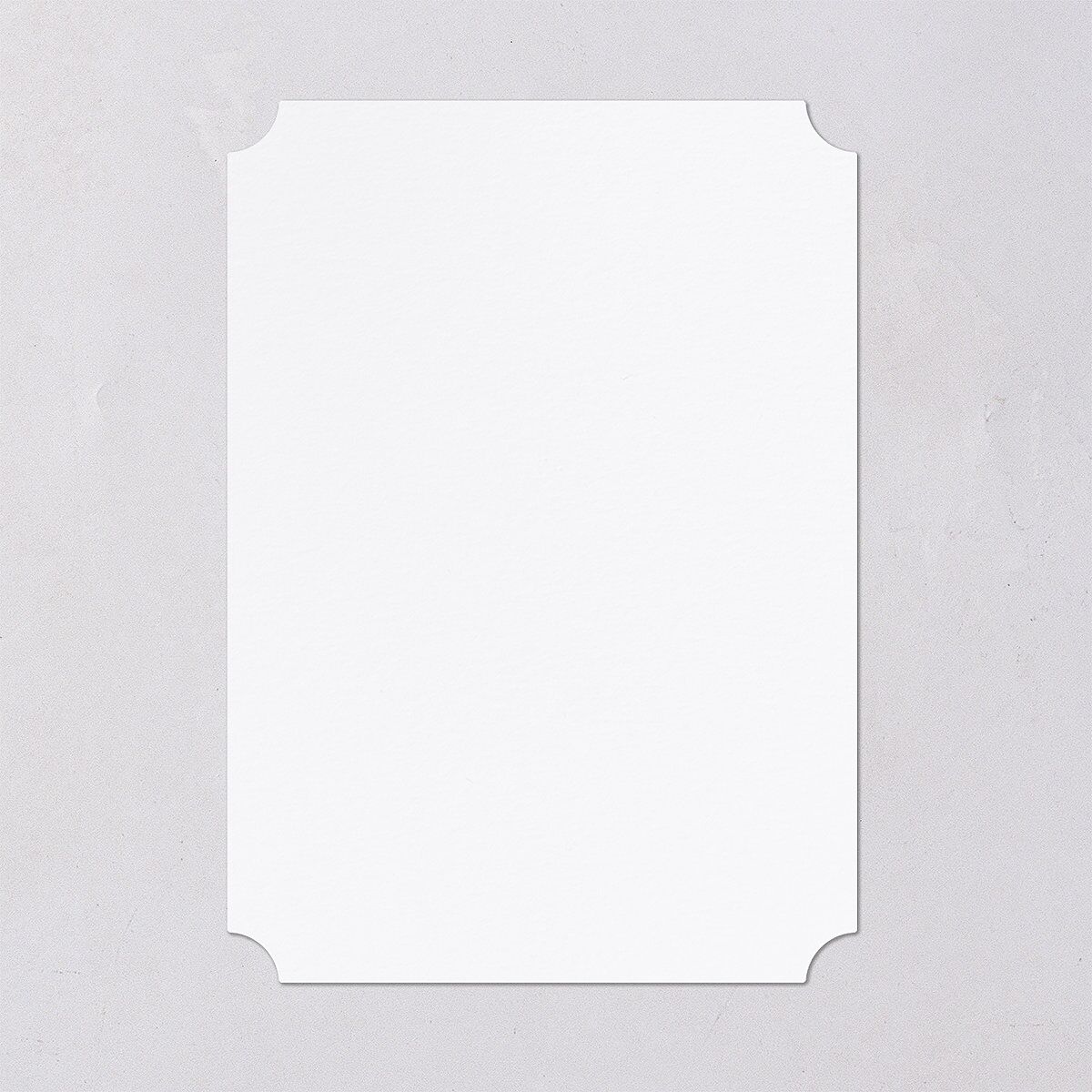 Santa Fe Save The Date Cards Gold Pure White Signature smooth Blank No