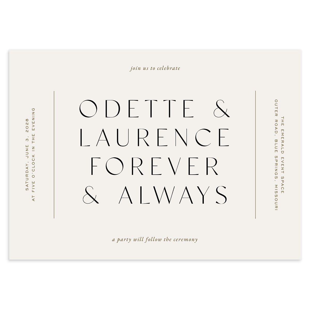 Surround Wedding Invitations