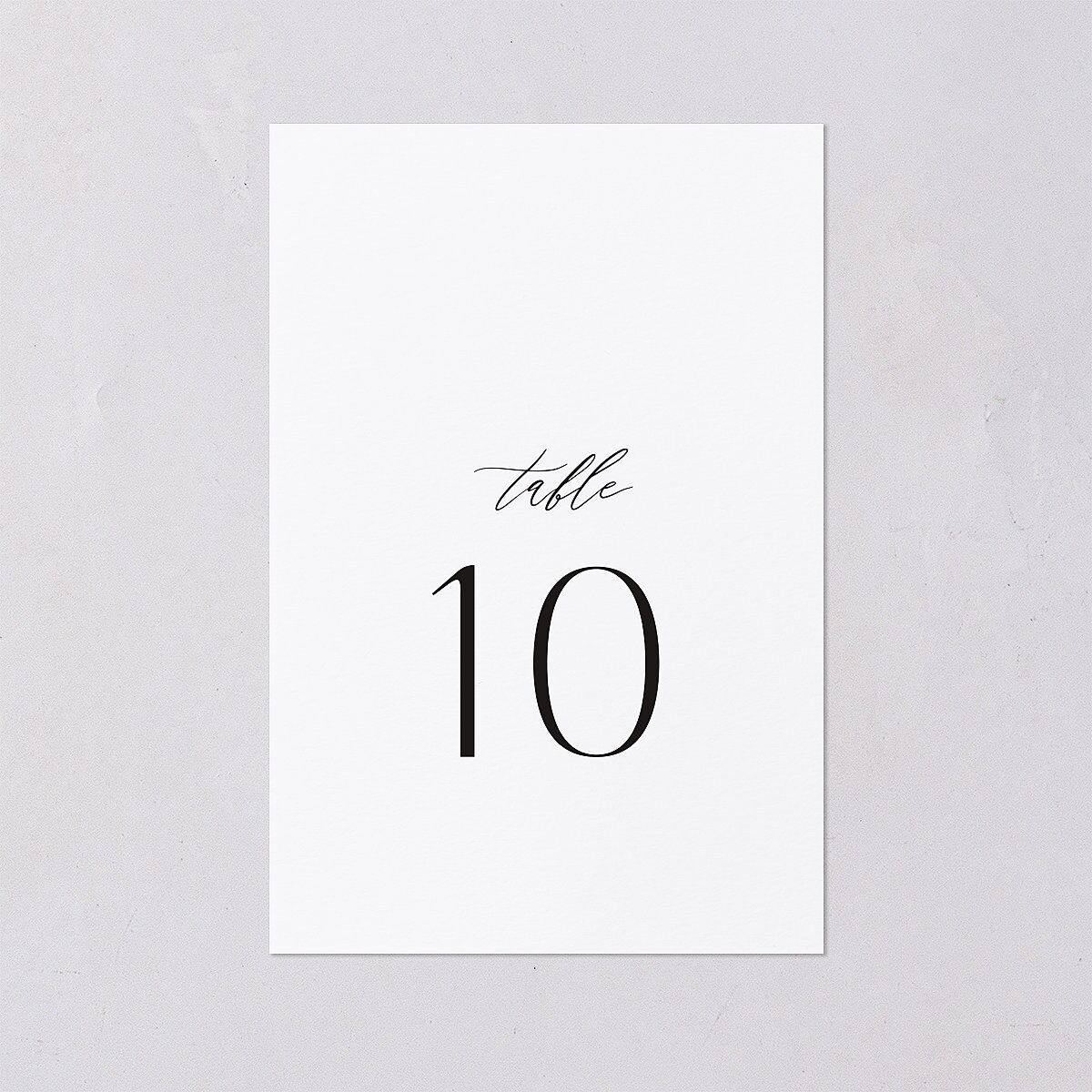 Botanical Lemon Table Numbers Buttercup Signature