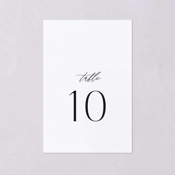 Botanical Lemon Table Numbers Buttercup Signature