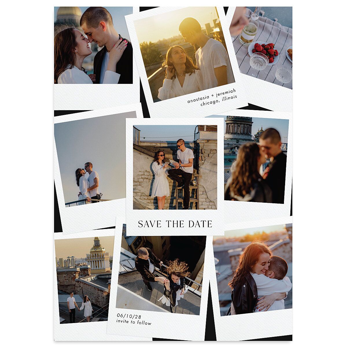 Photo Splash Save the Date Cards