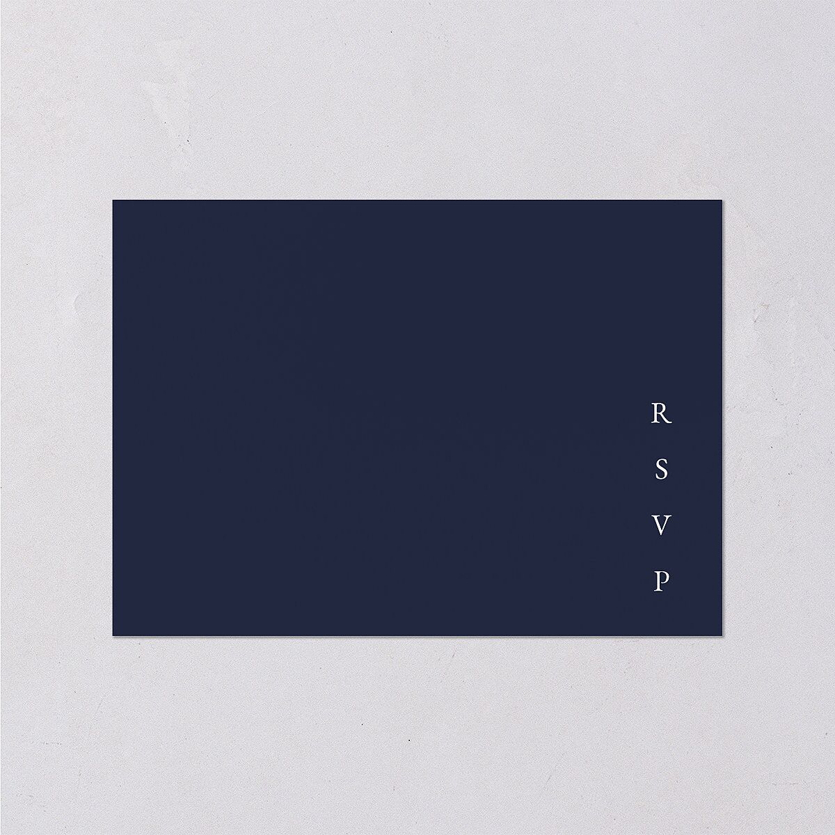 Minimal Rings Wedding Response Cards Gold Navy Signature Standard
