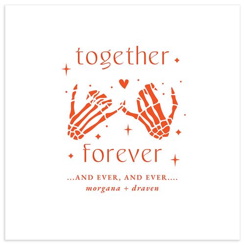 Til Death Do We Disco Luncheon Napkins Pink Cotton Napkin Uncoined