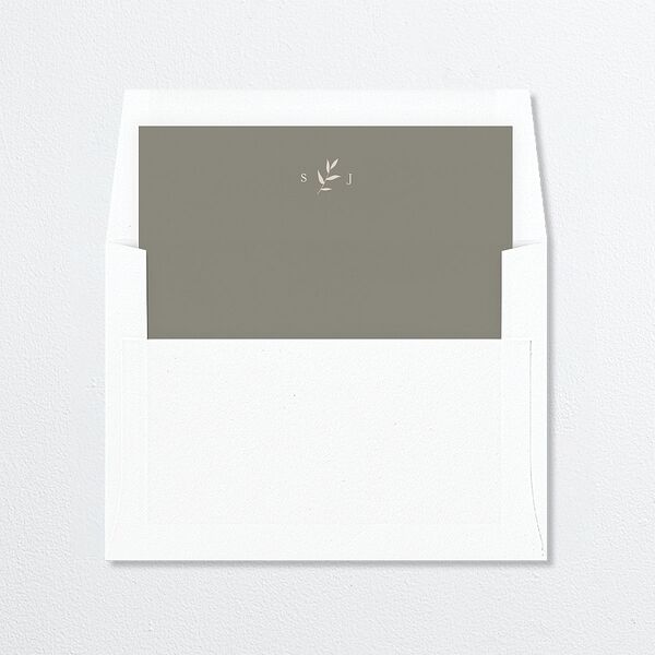 Oval Garland Envelope Liners Champagne Standard