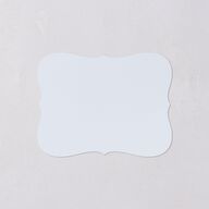 Elegant Antique Toile Frame Save the Date Petite Cards by Bridgerton Cruise Signature smooth Blank Bracket