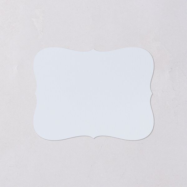 Elegant Antique Toile Frame Save the Date Petite Cards by Bridgerton Cruise Signature smooth Blank Bracket