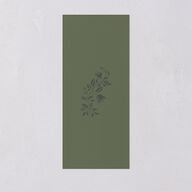 Rustic Nouveau Menus Gold Hunter Green Signature