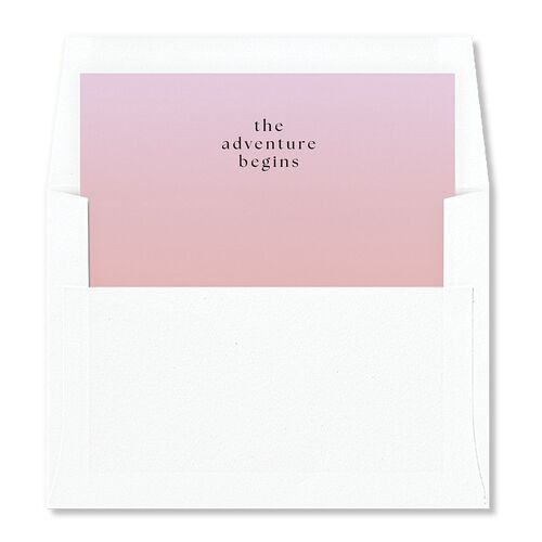 Desert Cactus Envelope Liners Amethyst Standard
