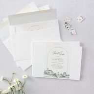 Western Cactus Bridal Shower Invitations Eucalyptus Signature Blank
