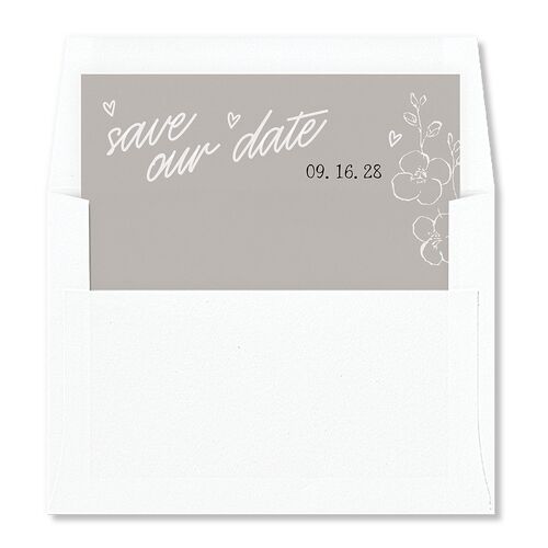Mood Board Envelope Liners Licorice Standard