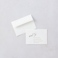 Just Love Wedding Response Cards Gold Sand Signature Standard