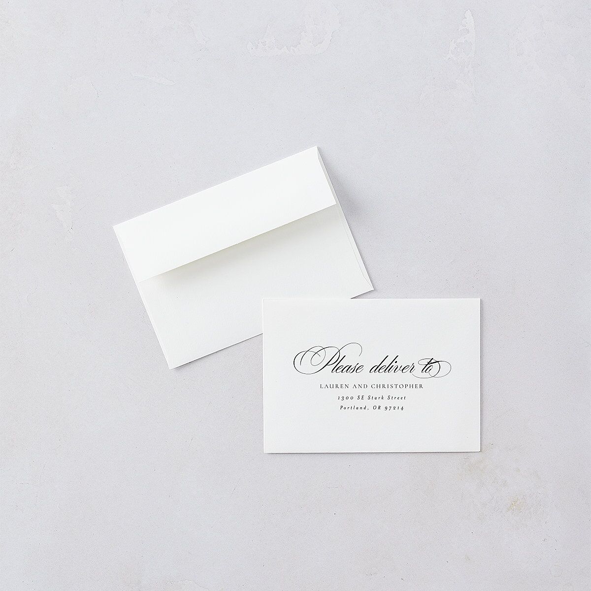 Timeless Frame Wedding Response Cards Gold Pure White Signature Standard