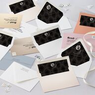 Til Death Gothic Photo Euro Envelope Liners Sand Luxe