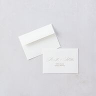 Rustic Branches Wedding Response Cards Biscotti Signature Standard