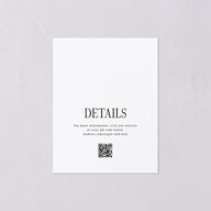 Classically Gilded Save the Date Petite Cards Pure White Signature smooth Blank No Standard