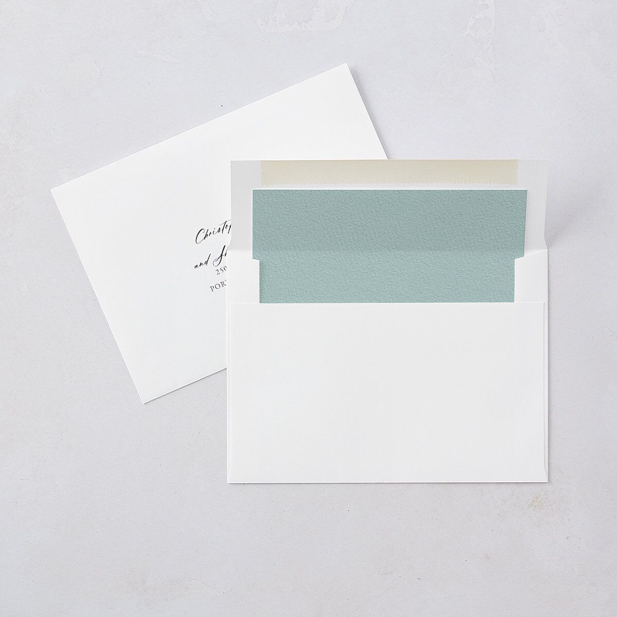 Beach Monogram Wedding Invitations — view 7