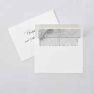 Formal Nautical Wedding Invitations Midnight Signature Blank No Standard