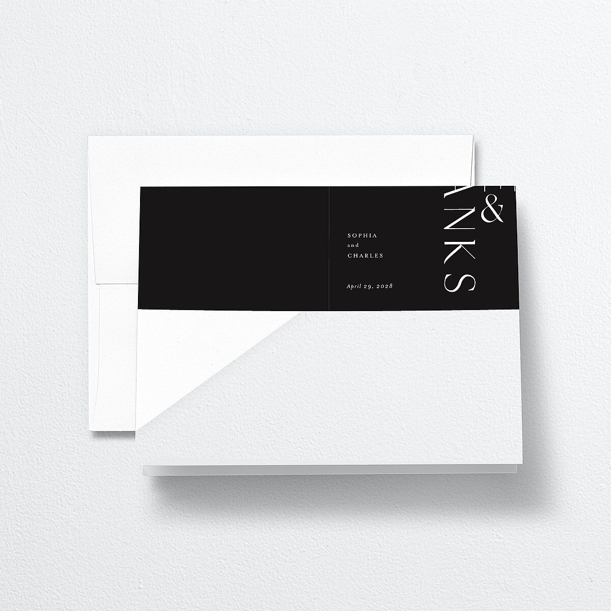 Timeless Elegance Thank You Cards — view 1