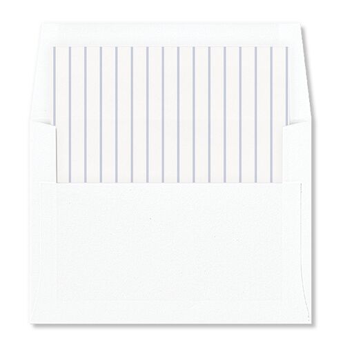 Vintage Hydrangea Frame Envelope Liners Dusty Blue Standard