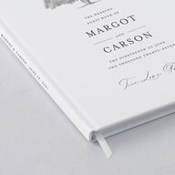 Southern Oak Tree Guest Books Pure White